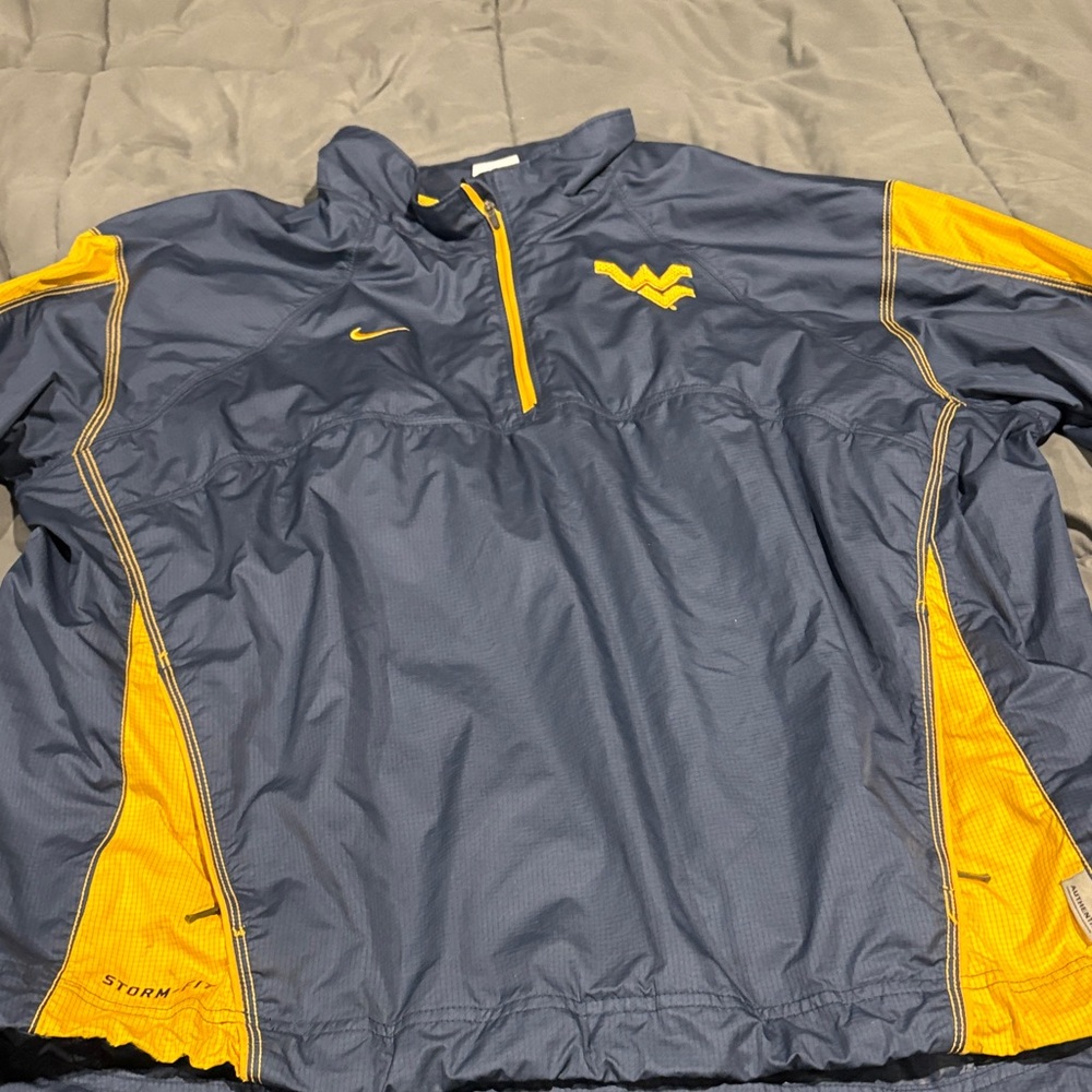 Nike Storm blue and Yellow Quarter-Zip Jacket